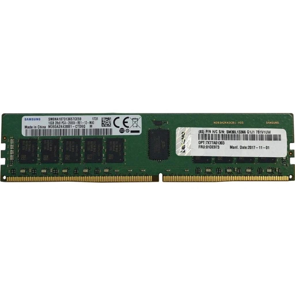 4ZC7A08708 ThinkSystem 16GB TruDDR4 2933MHz (2Rx8 1.2V) RDIMM | FRU 01KR354