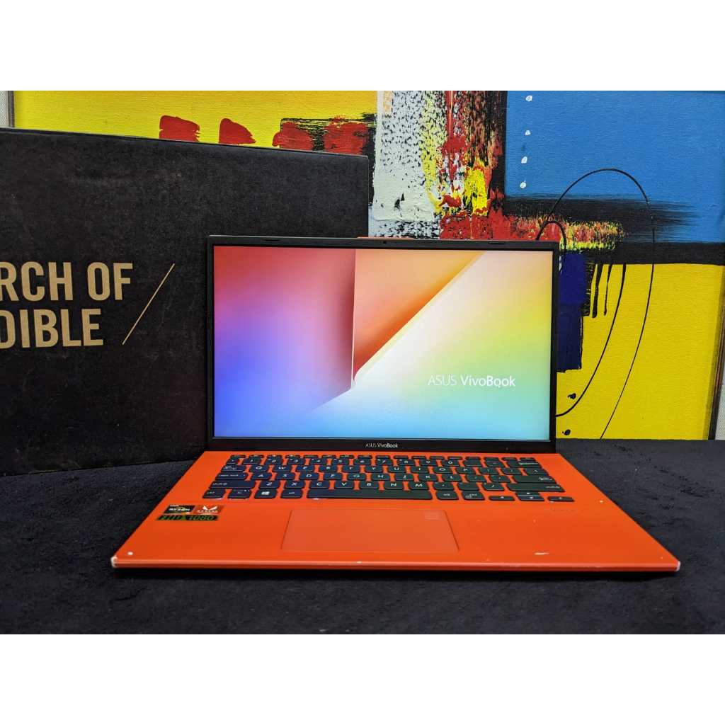 Laptop Asus Vivobook 14 X412DA Ryzen 5 3500U 8/256 Backlit Fullset