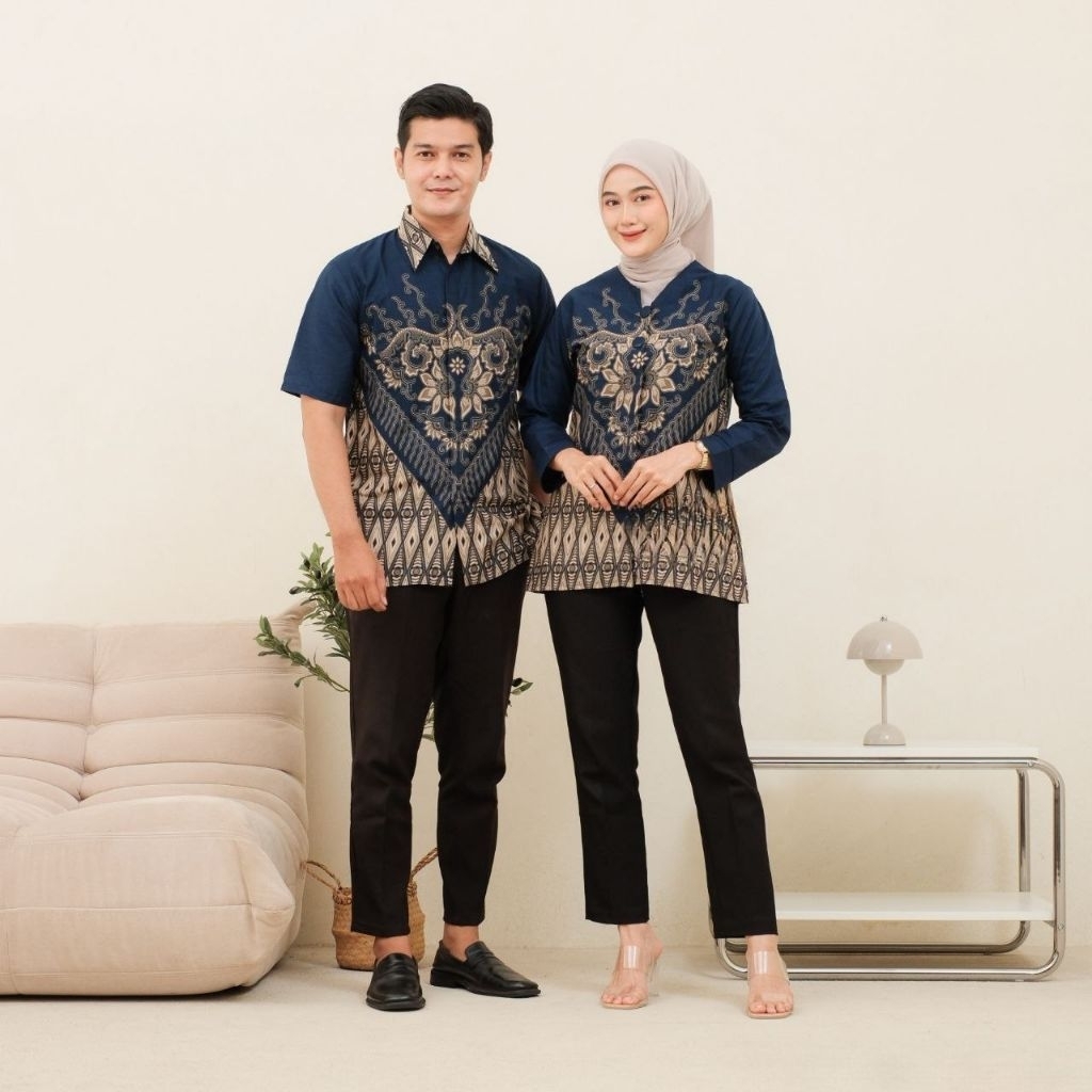 Baju Batik Setelan Pria Wanita | Batik Setelan Pria Wanita Bisa Pisah | Setelan Batik Terlaris