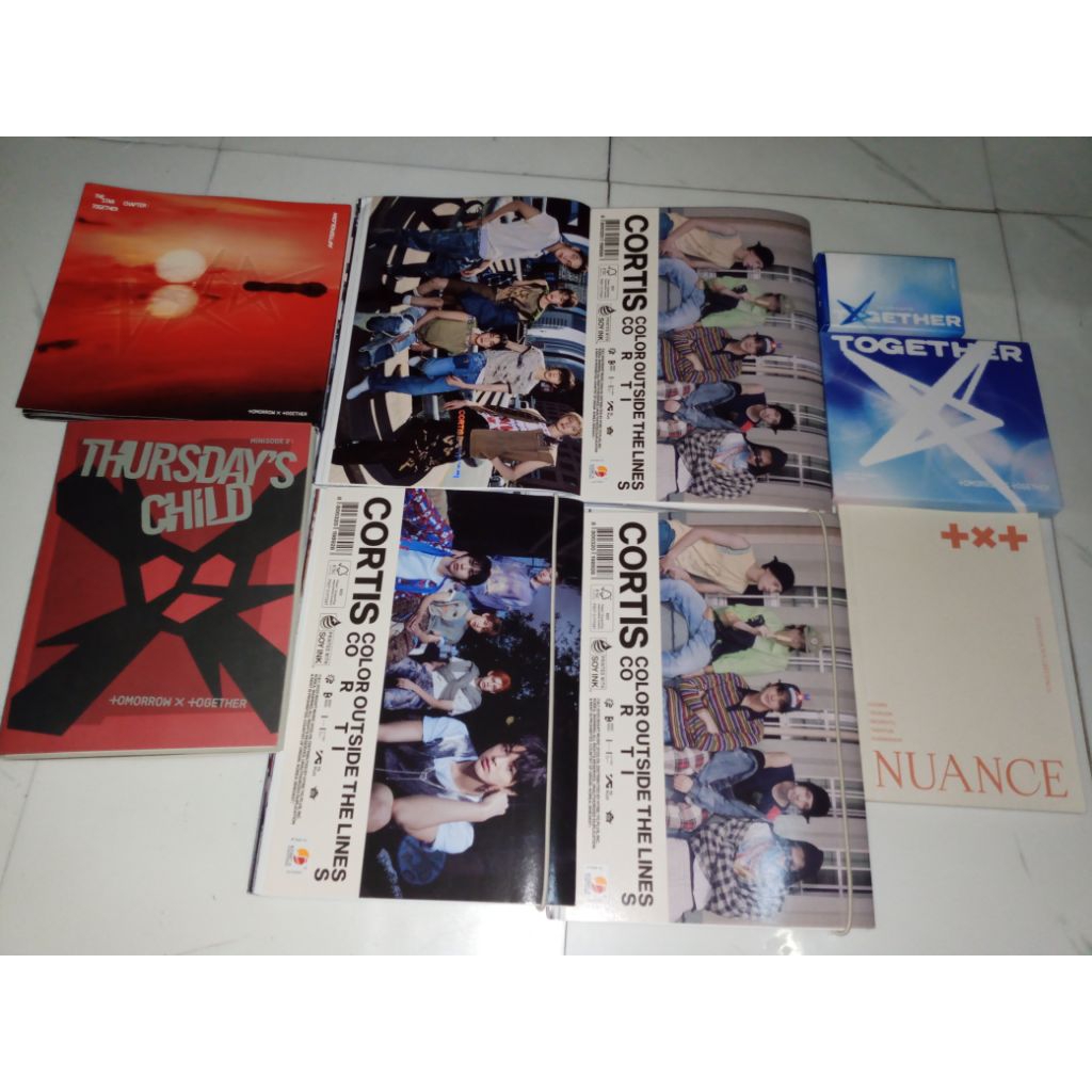 ALBUM TXT END MINISODE 2 THURSDAY CHILD WEVERSE VERS SANCTUARY SOOBIN BEOMGYU YEONJUN CORTIS SCENE R