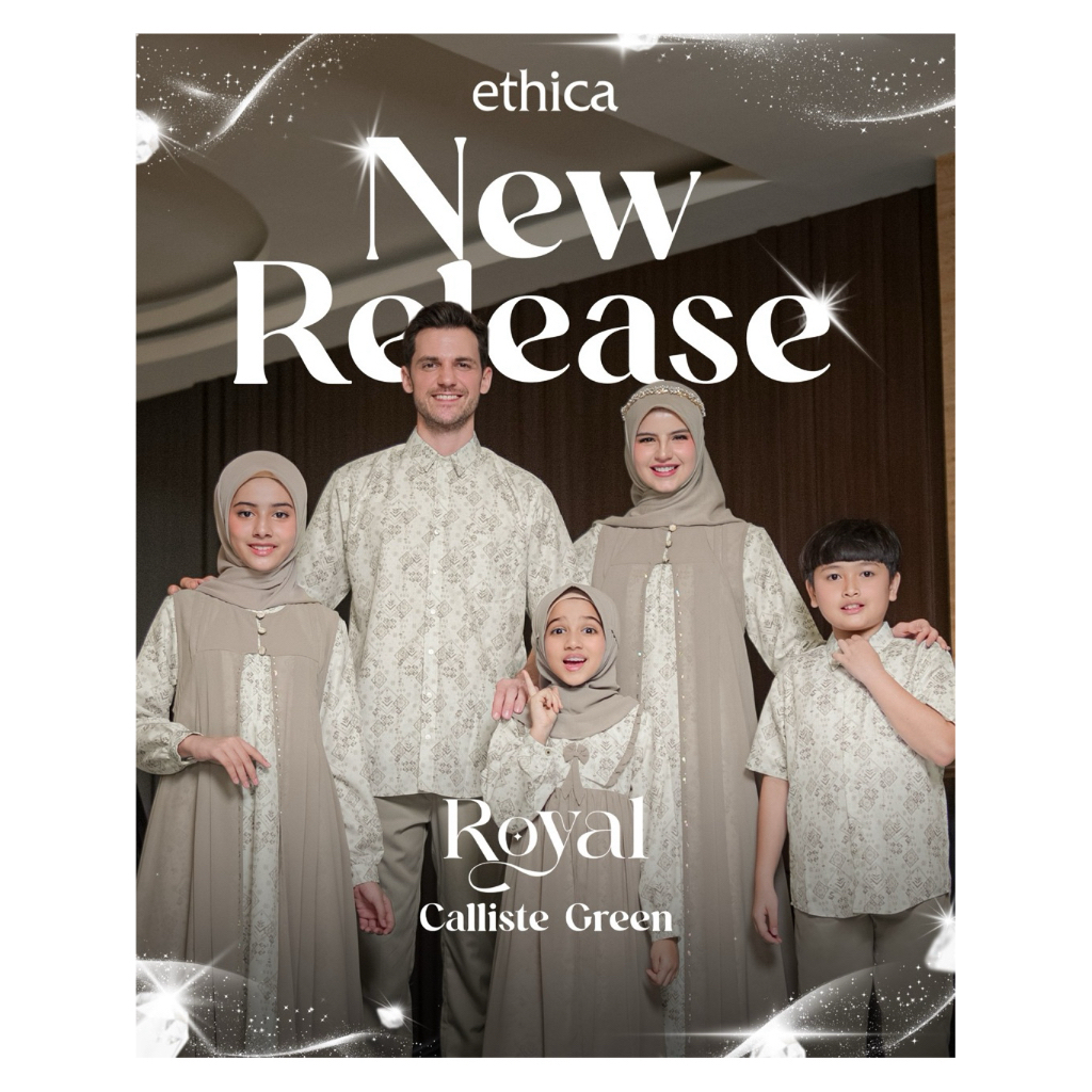 Sarimbit Ethica 2026 / sarimbit keluarga 2026 / sarimbit ethica royal calliste green