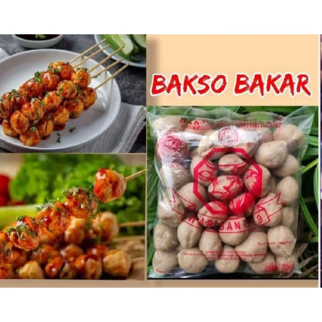 Baso Bakar warisan isi 50 pcs Food Bakso Frozen