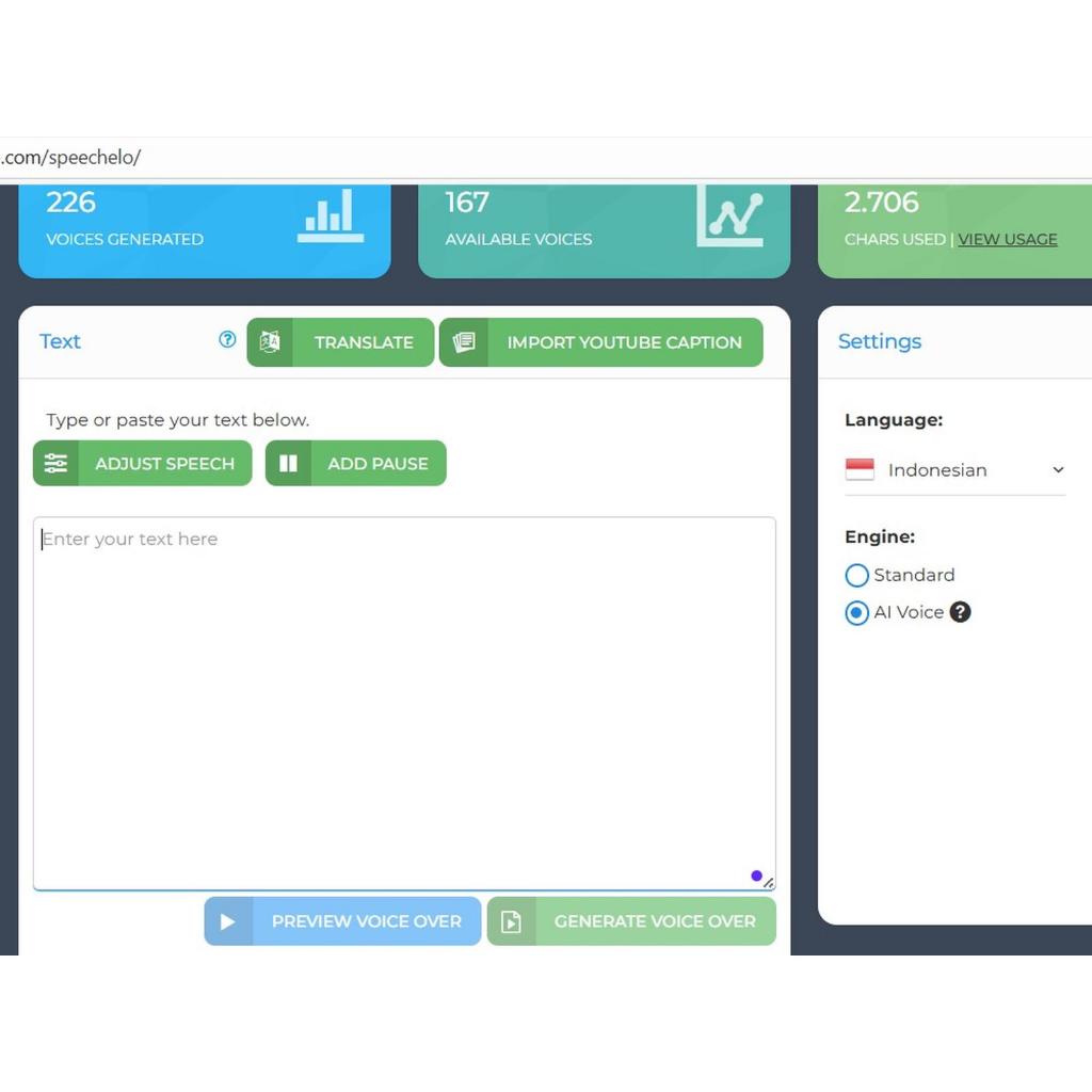 text to speech speechlo bahasa indonesia dan lainnya unlimited