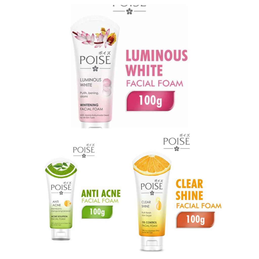Poise Facial Foam 100ml