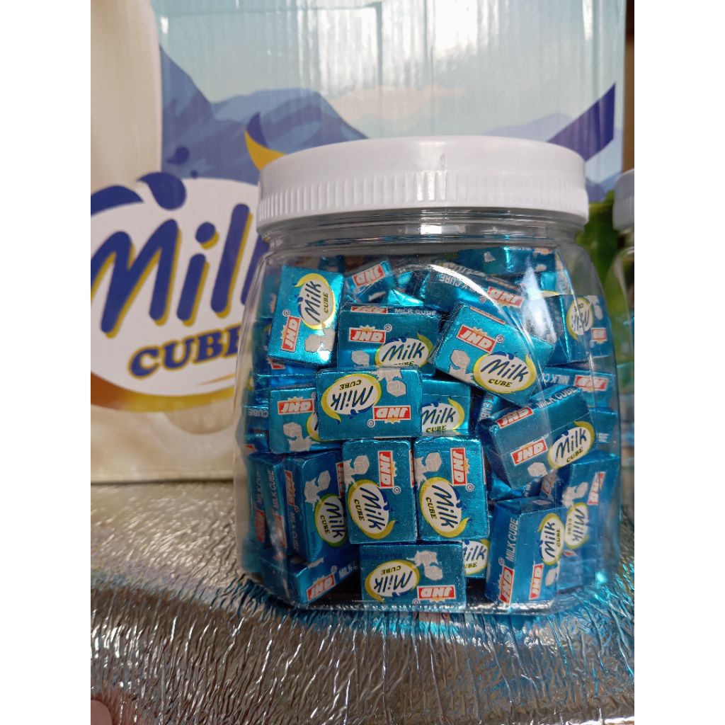 Permen Susu Milk Cube isi 120 pcs Candy