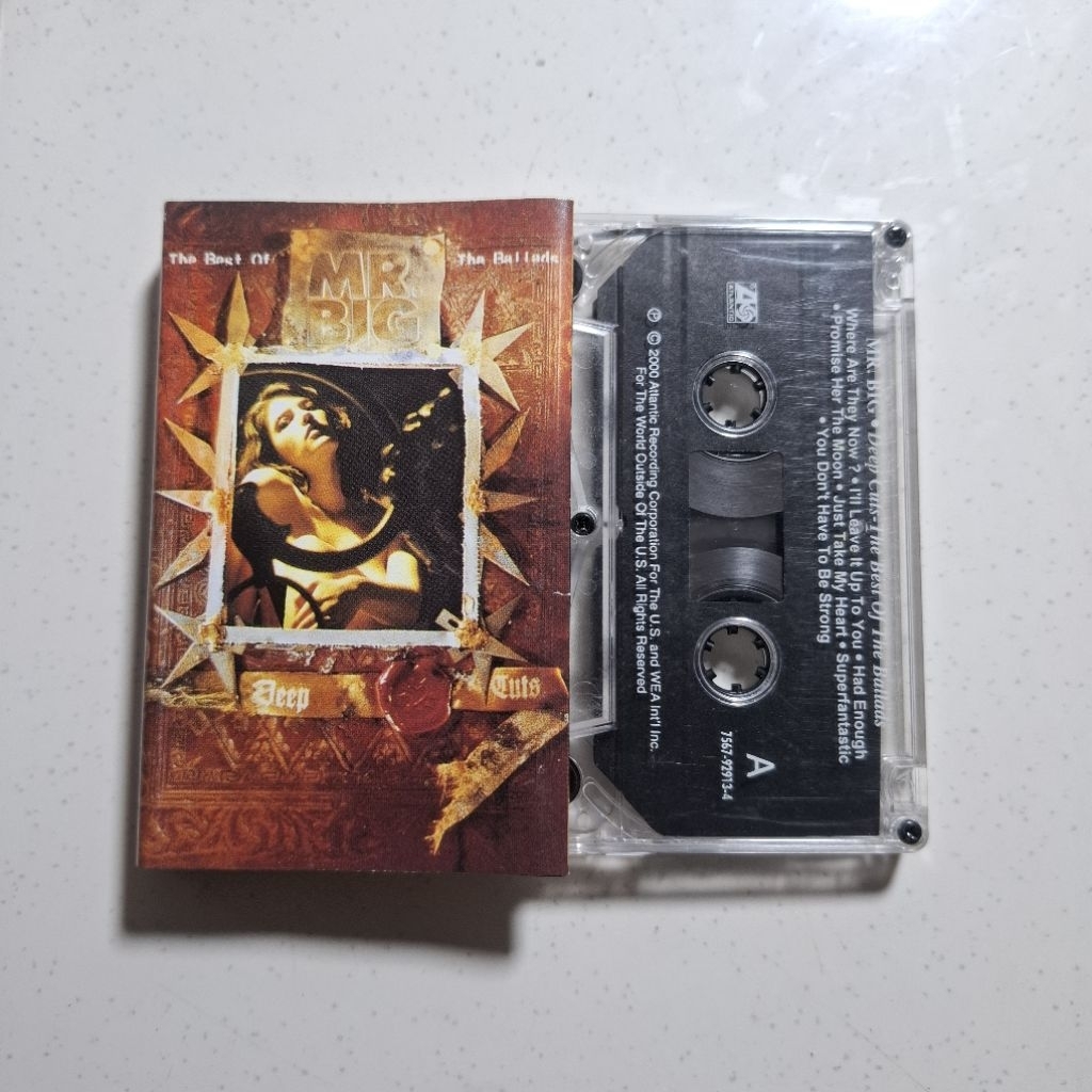 Kaset Pita Mr.Big - Deep Cuts The Best Of Ballads Second