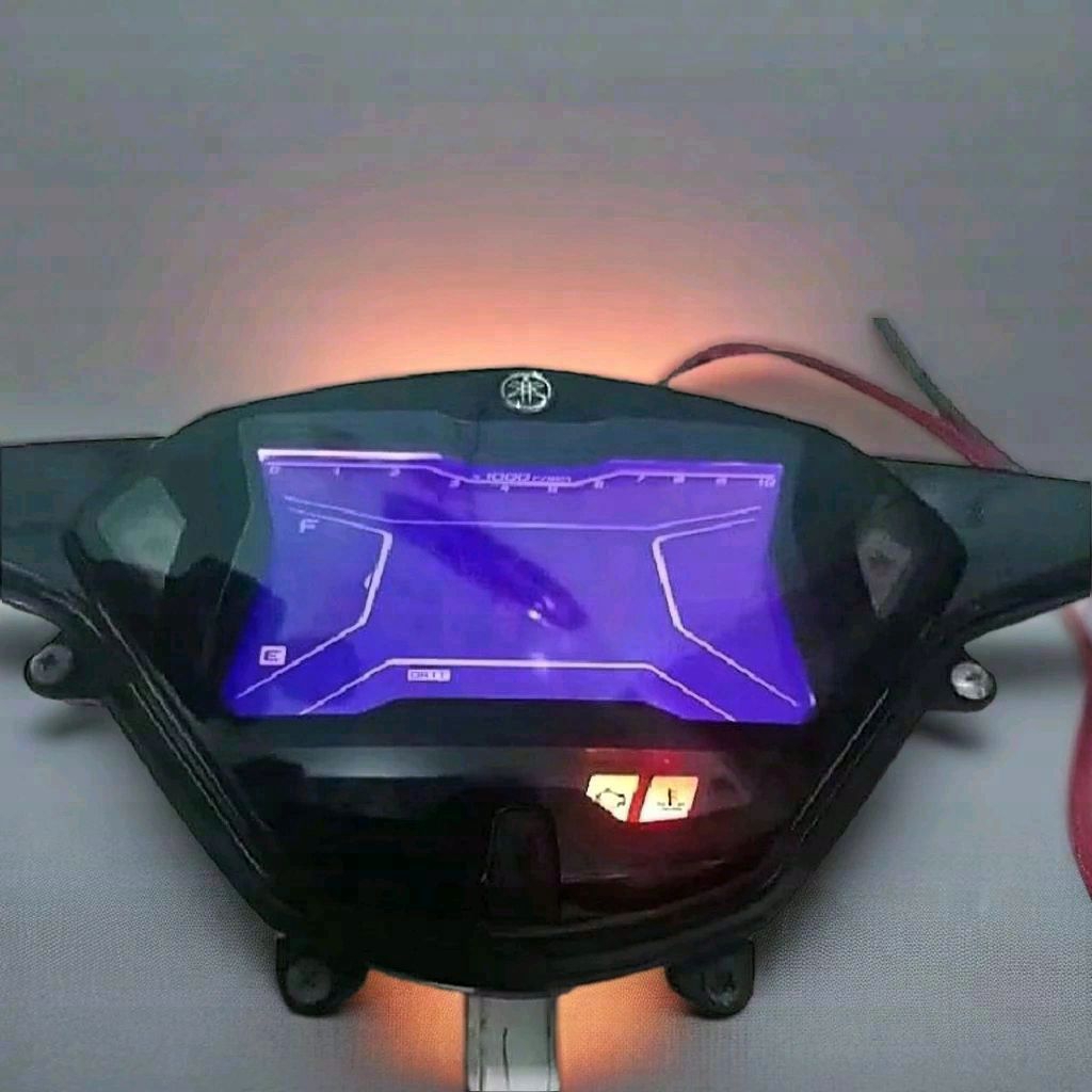 polariser Polarizer set atas bawah lcd speedometer spidometer odometer motor Yamaha aerox old origin