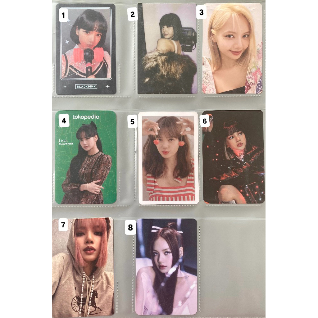 Lisa photocard official