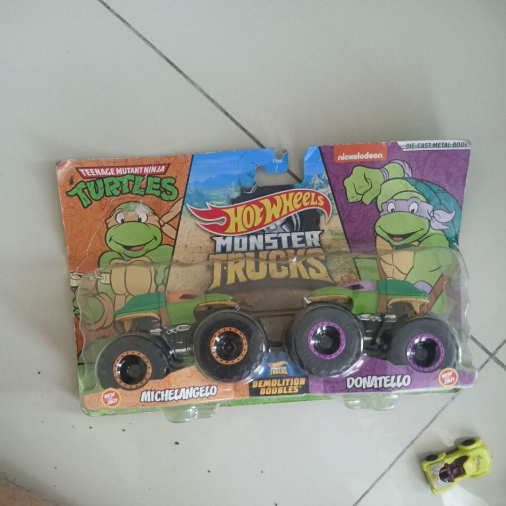 hot wheels monster ninja turtle