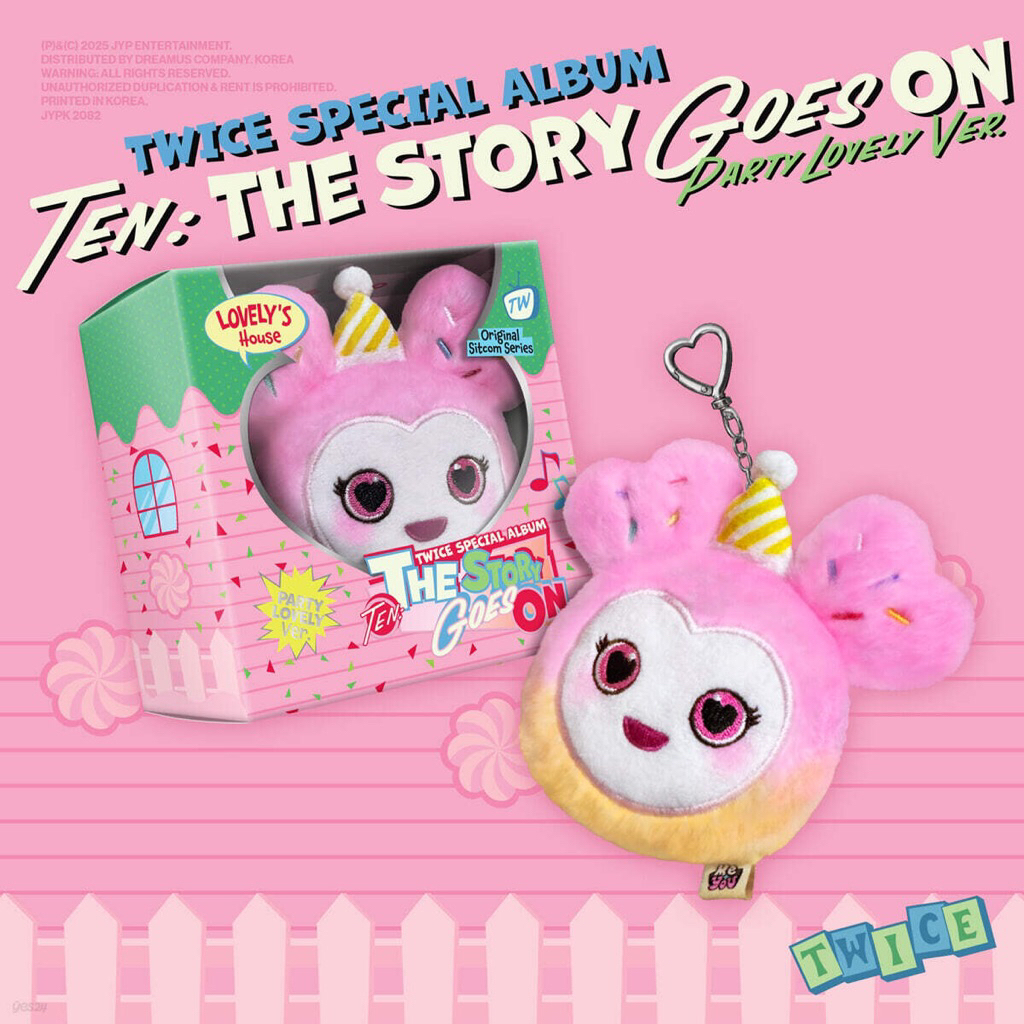 READY STOCK OFFICIAL TWICE THE STORY GOES ON PARTY LOVELY VER