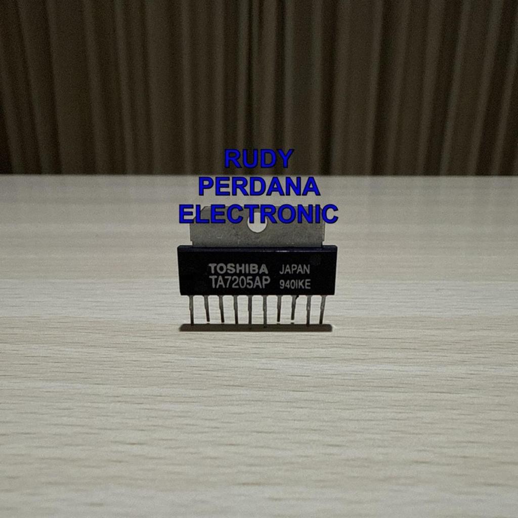 IC TRANSISTOR TA7205AP TA7205 TA 7205 AP 7205AP SE-I ASLI ORIGINAL TOSHIBA JAPAN
