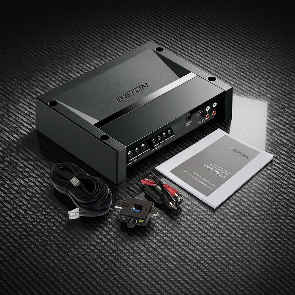 Eton SDA 750.1 - Amplifier Monoblok Class-D Kompak Bertenaga untuk Subwoofer