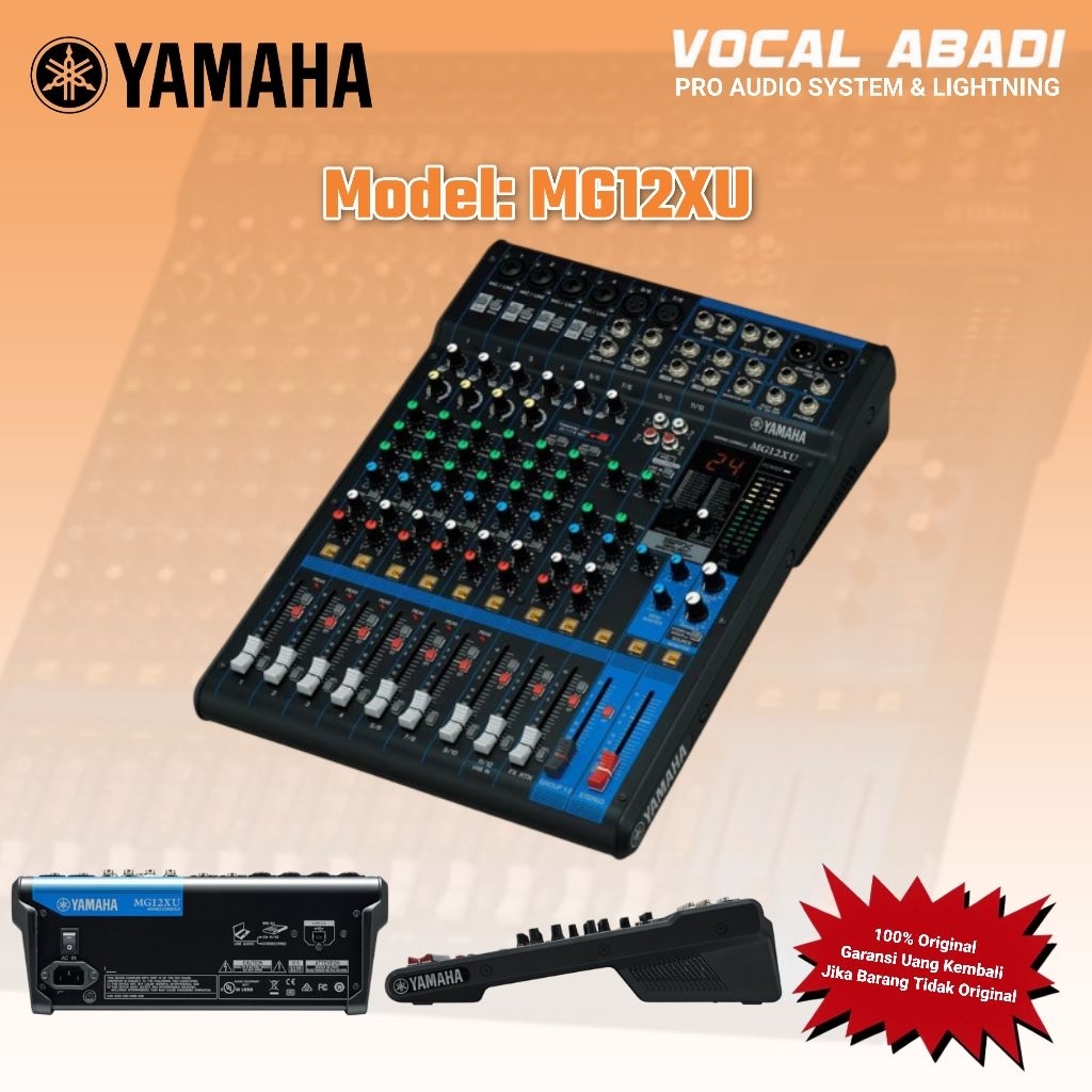 MIXER AUDIO YAMAHA MG12XU