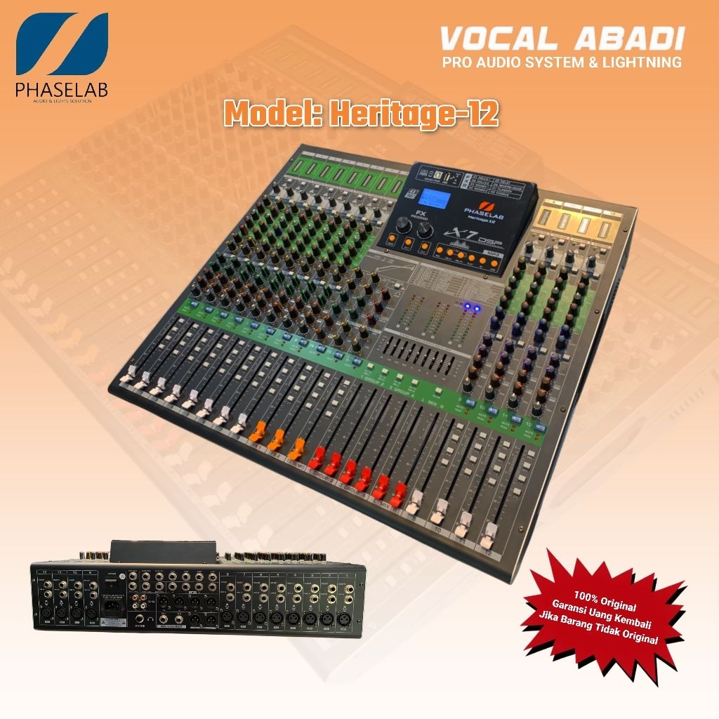 MIXER PHASELAB HERITAGE 12