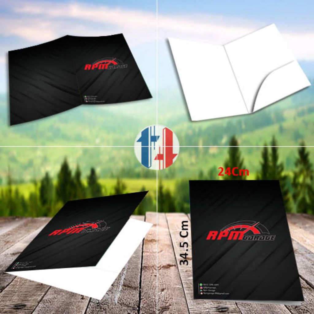 cetak map folder folio