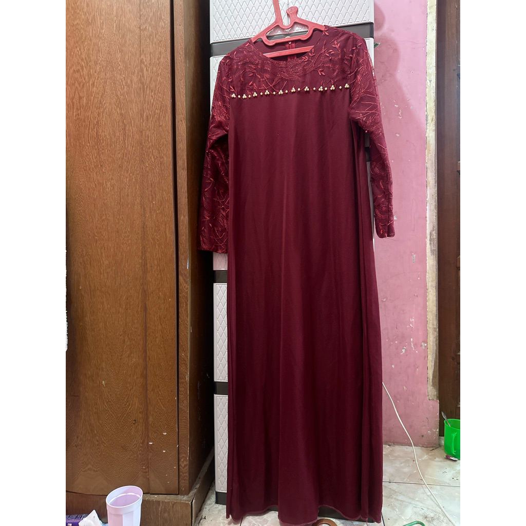 baju pesta wanita preloved