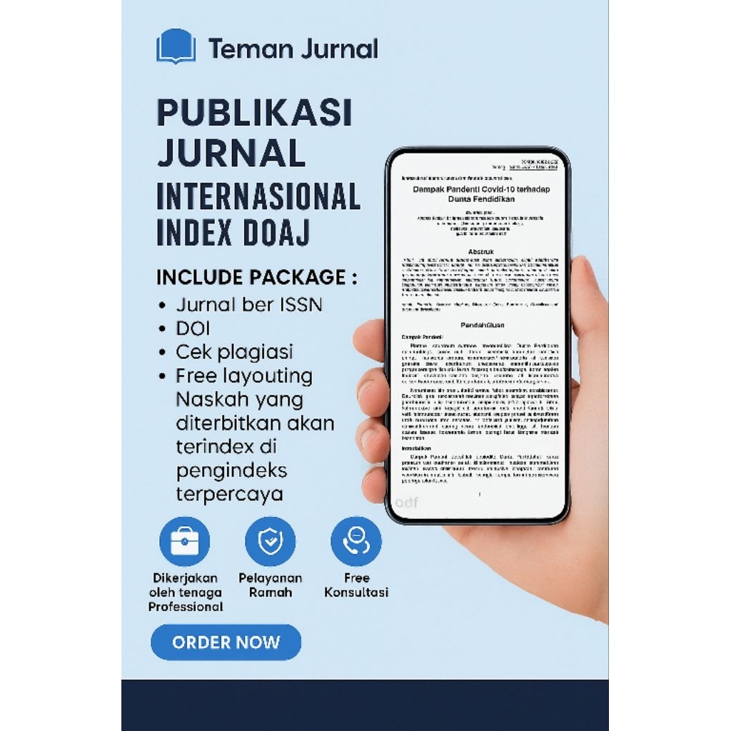 Paket Publikasi Jurnal Internasional Index DOAJ