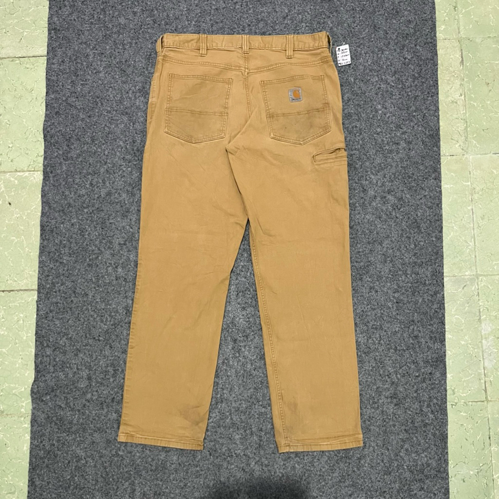 Carhartt Beige Workwear Relaxed Fit Flex Work Pants Original