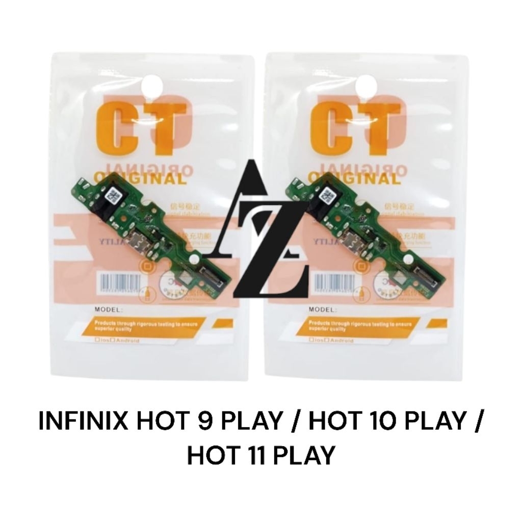 FLEXIBEL CHARGER INFINIX HOT 9 PLAY X680 / INFINIX HOT 10 PLAY X688 / INFINIX HOT 11 PLAY PAPAN CAS 
