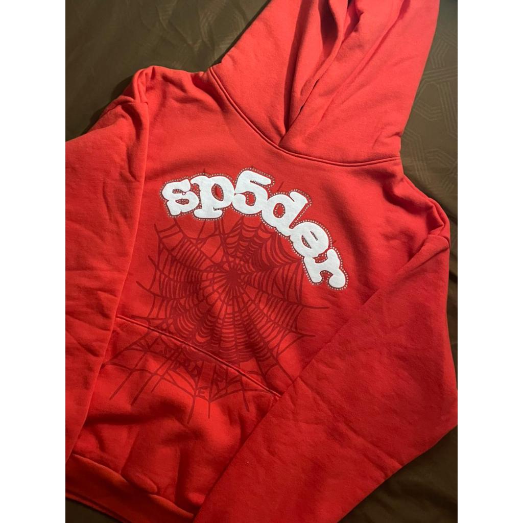 SP5DER WEBSUIT ORANGE - Web Edition - Original Import Hoodie – Premium Streetwear Oversized Unisex