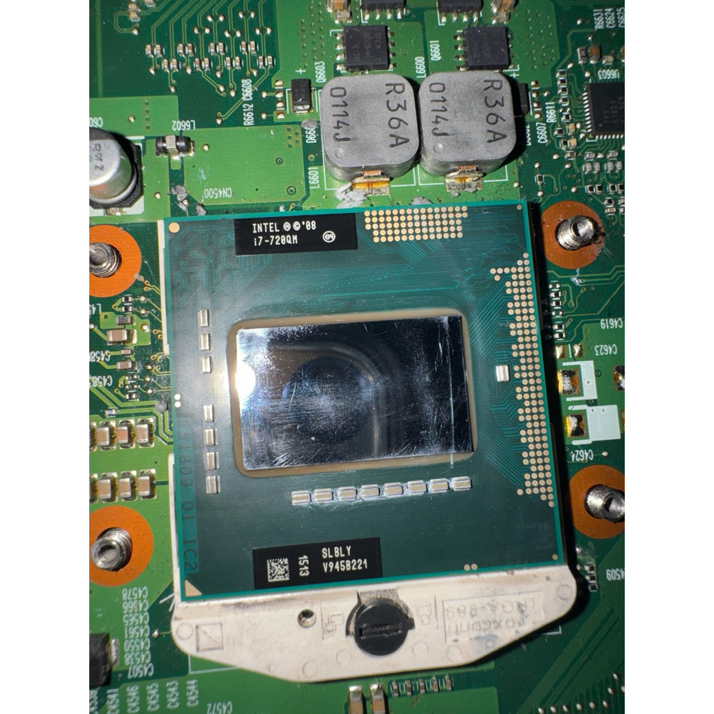 prosesor laptop i7-720QM gen1