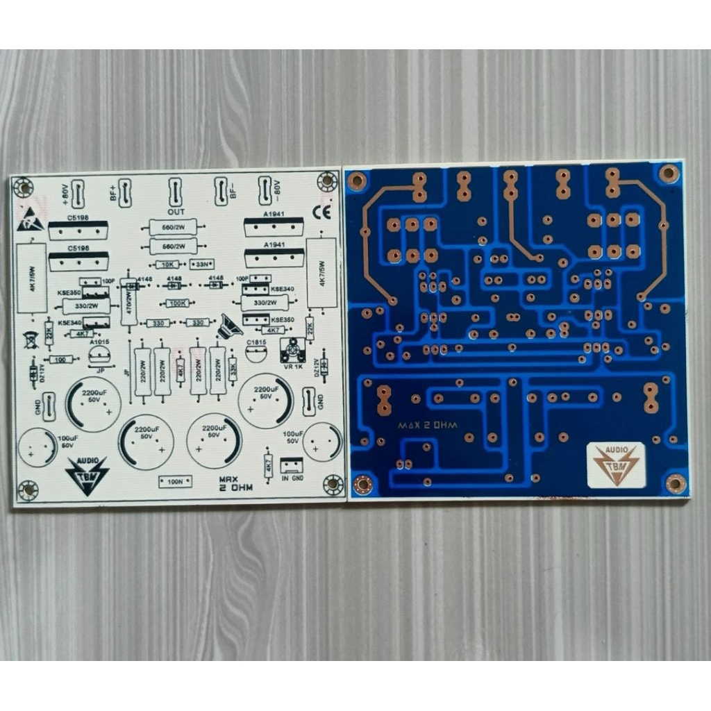 PCB TBM 2 OHM FIBER