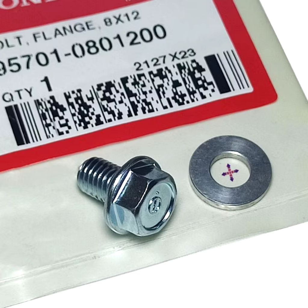 BAUT TAP TUTUP OLI GARDAN HONDA BEAT VARIO SCOOPY GENIO SPACY ORIGINAL GRADE A BAUT TAP PEMBUANGAN O