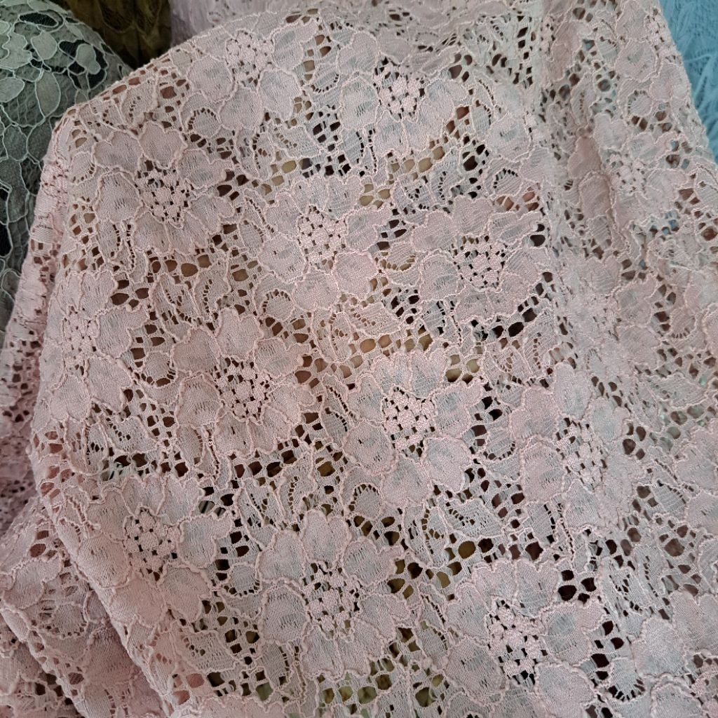 kain brokat katun semi prada - kain brokat premium - kain brokat katun - kain brokat Original