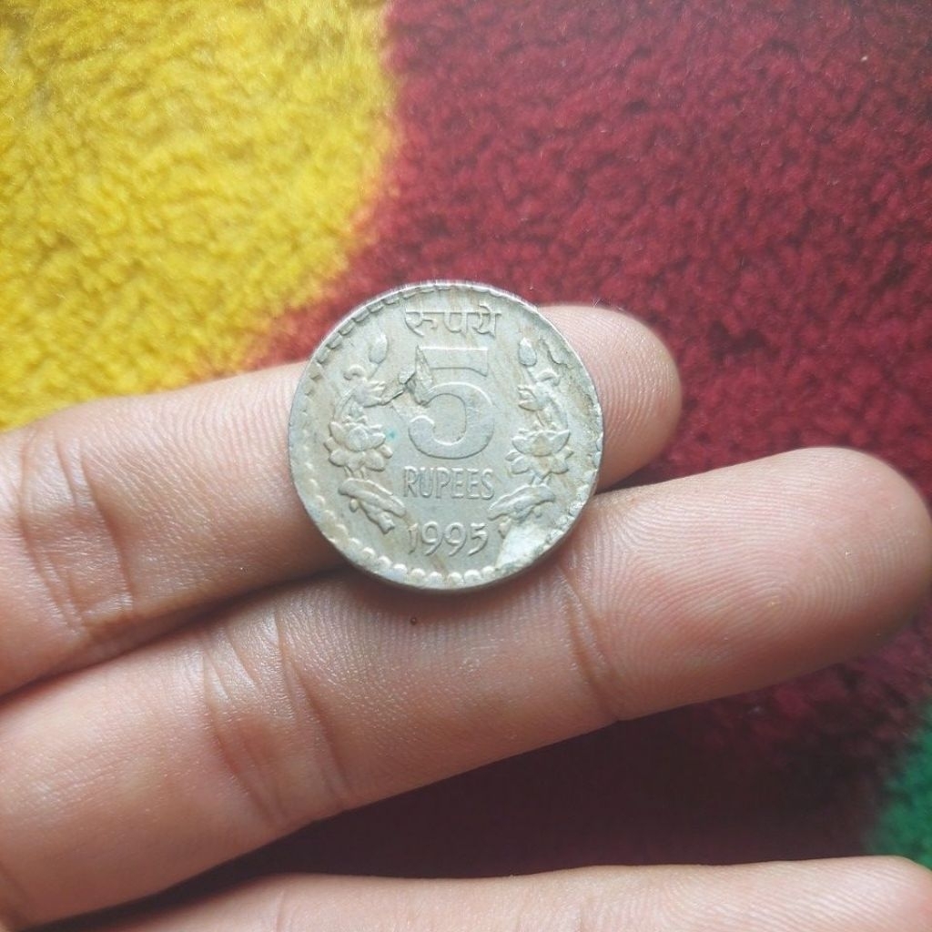 koin india tebal asli