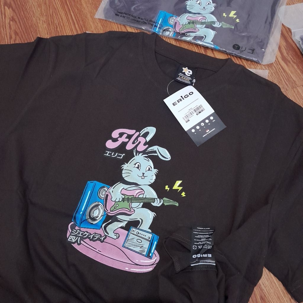 Tshirt erigo x jkt 48 fortune tokyo (flora)