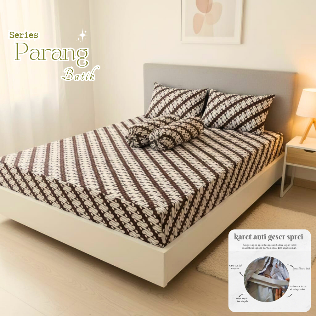 Sprei Batik Solo Doubel Karet
