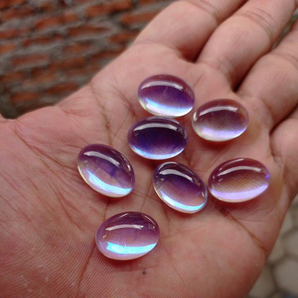 batu akik kalimaya india jarong biru 18 mm