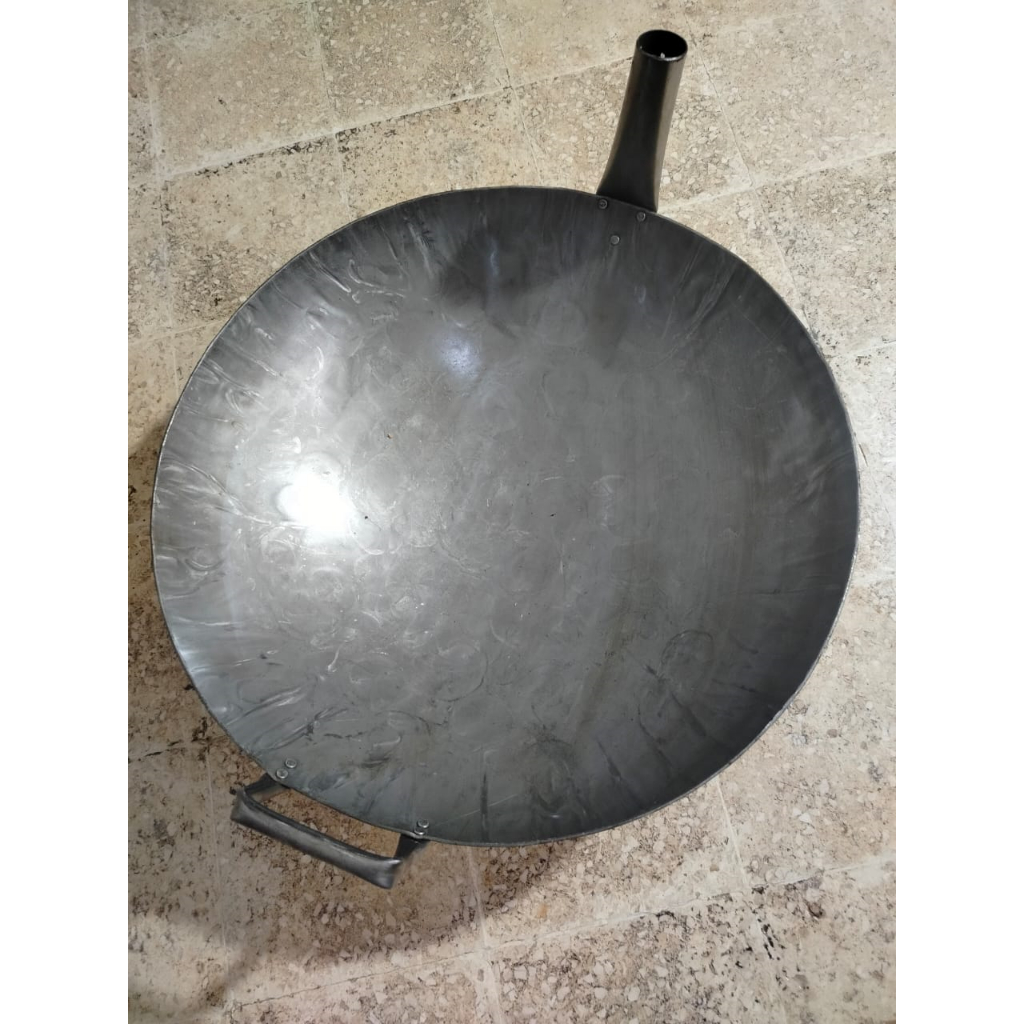 Wajan Nasi Goreng Bahan Besi Ukuran 45 Cm