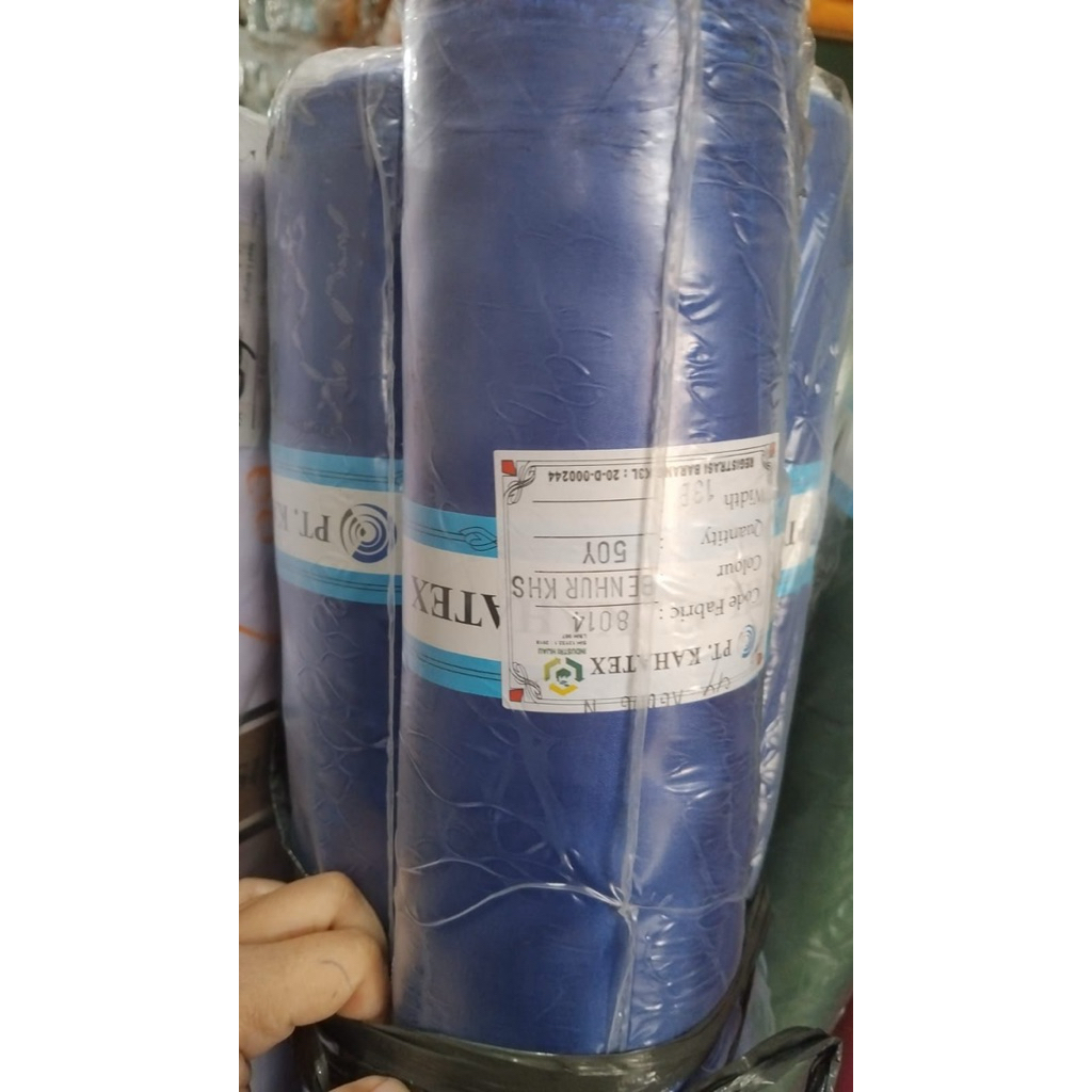 Peles Kahatex 8014 Benhur, Hitam, Orange, Putih