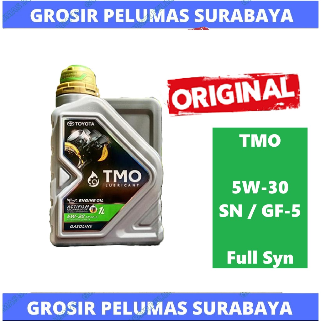 Original SCAN oli TOYOTA TMO bensin HIJAU 5w/30 5w-30 BOTOL 1liter TMO 5W 30 1LTR 1 Liter ASLI