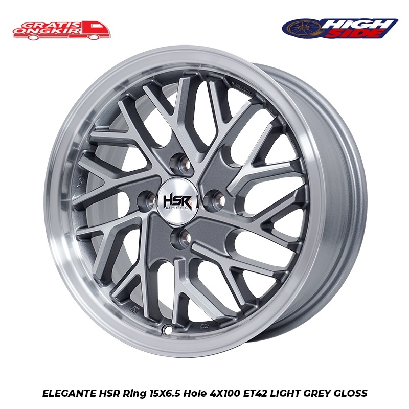 Velg Racing Ring 15 Cocok Mobil Honda Brio / Hsr Elegante