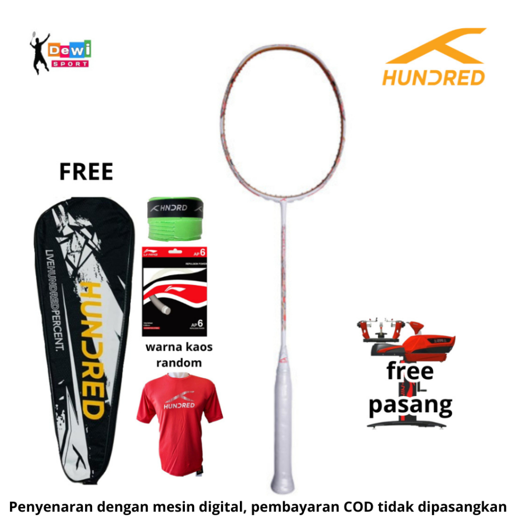 Raket Badminton HUNDRED FLUTTER S ATTACK