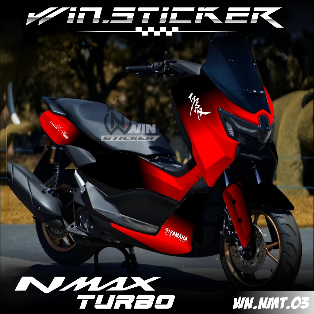 Decal Sticker Yamaha NMAX TURBO NEO NEW 2024 2025 Full Body - Stiker Skotlet Variasi Modifikasi Desa