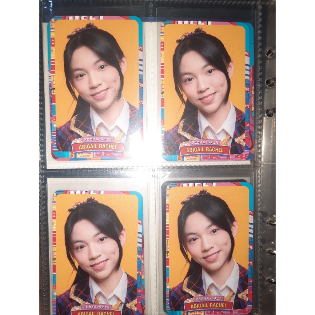 JKT48 Official Photocard SISTER REUNION Lana, Aralie, Jemima, Ekin.