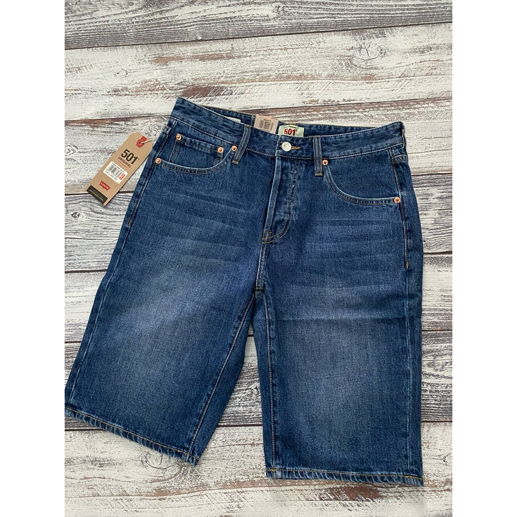 celana pendek pria Vintage Short jeans