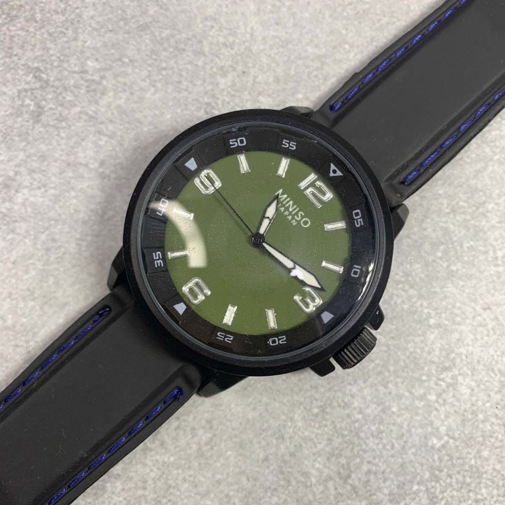 miniso originall second jam tangan pria