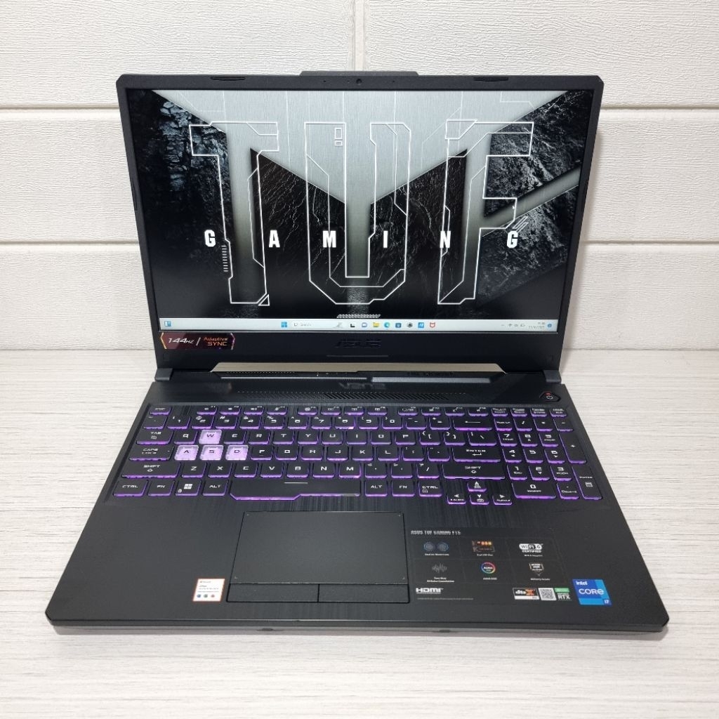 Laptop Asus Tuf Gaming F15 FX506HC Core i7-11600H 16/512GB RTX 3050