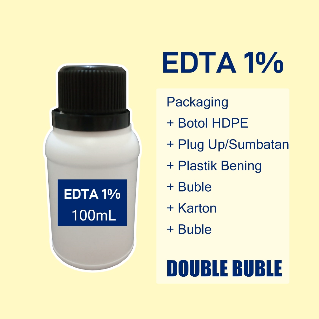 Larutan EDTA 2Na 1% 100 mL