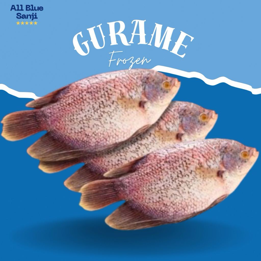 Gurame Utuh Frozen 1kg - Ikan Gurame Segar - Grade A - Kualitas Restoran ( Frozen,  Seafood )