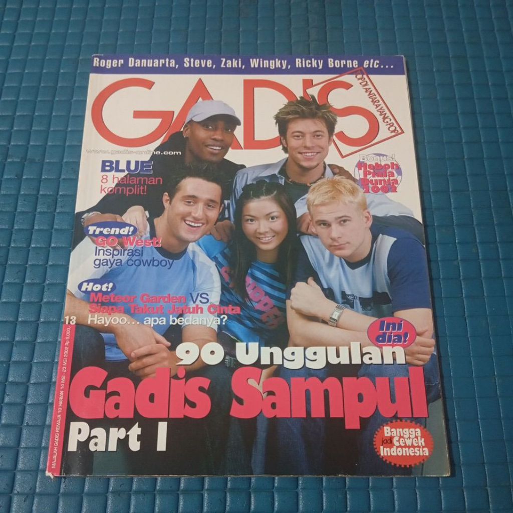 Majalah Gadis no. 13/2022 / 90 Unggulan Gadis Sampul Part 1, 2002