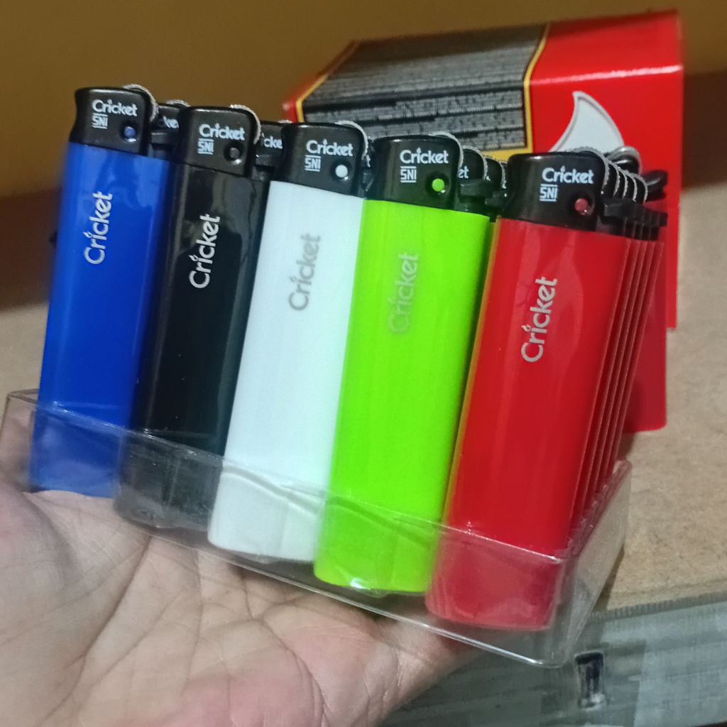 korek api cricket warna warni series / korek api / korek cricket