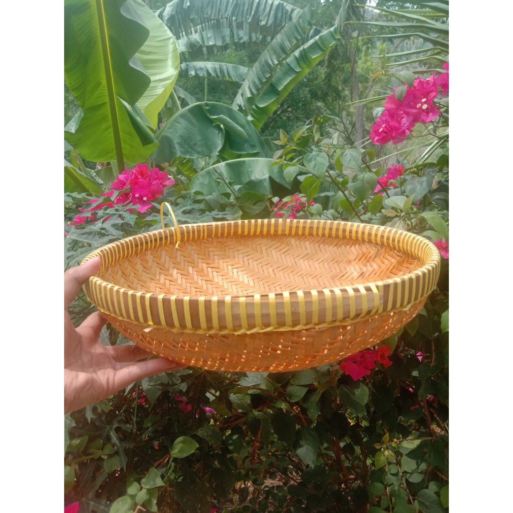 ayakan bambu/nyiru bambu /kalo bambu