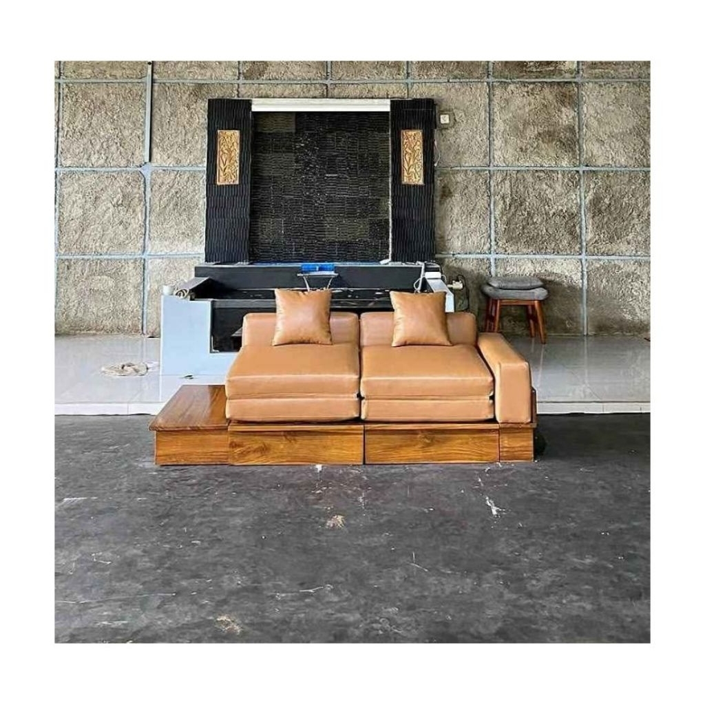 Sofa Bed Minimalis Kayu Jati