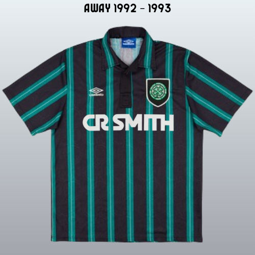 Jersey celtic away 1992 1993