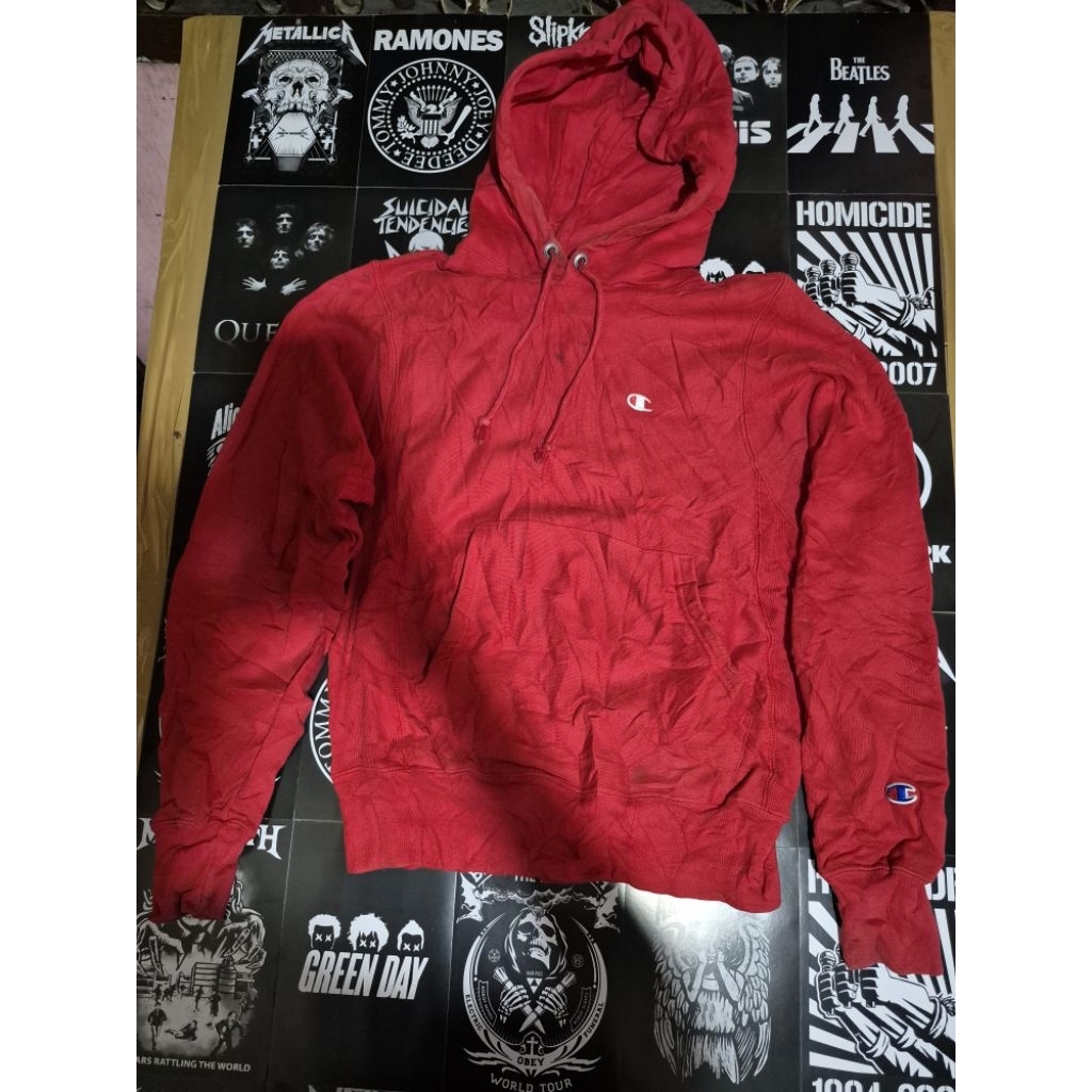 Vintage Champion Hoodie(M)